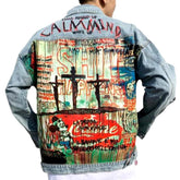 Übergroße Jeansjacke für Herren